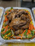 GA Baked Chicken with buttered vegetables (₽2,200-₽3,000)