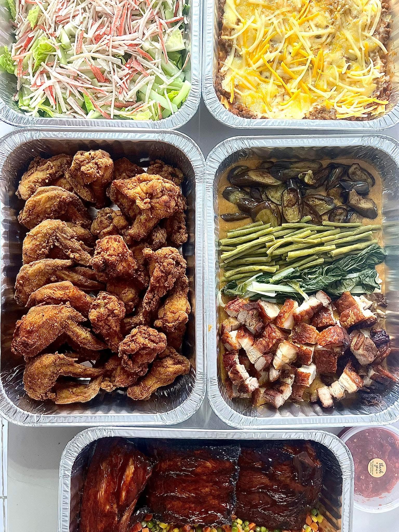 Yohann's food tray sample 1