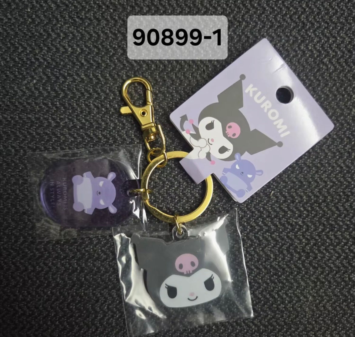 San Rio Original Acrylic Keychain - KUROMI (₽ 385.00)