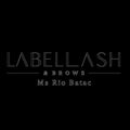LabelLash logo (Black background)