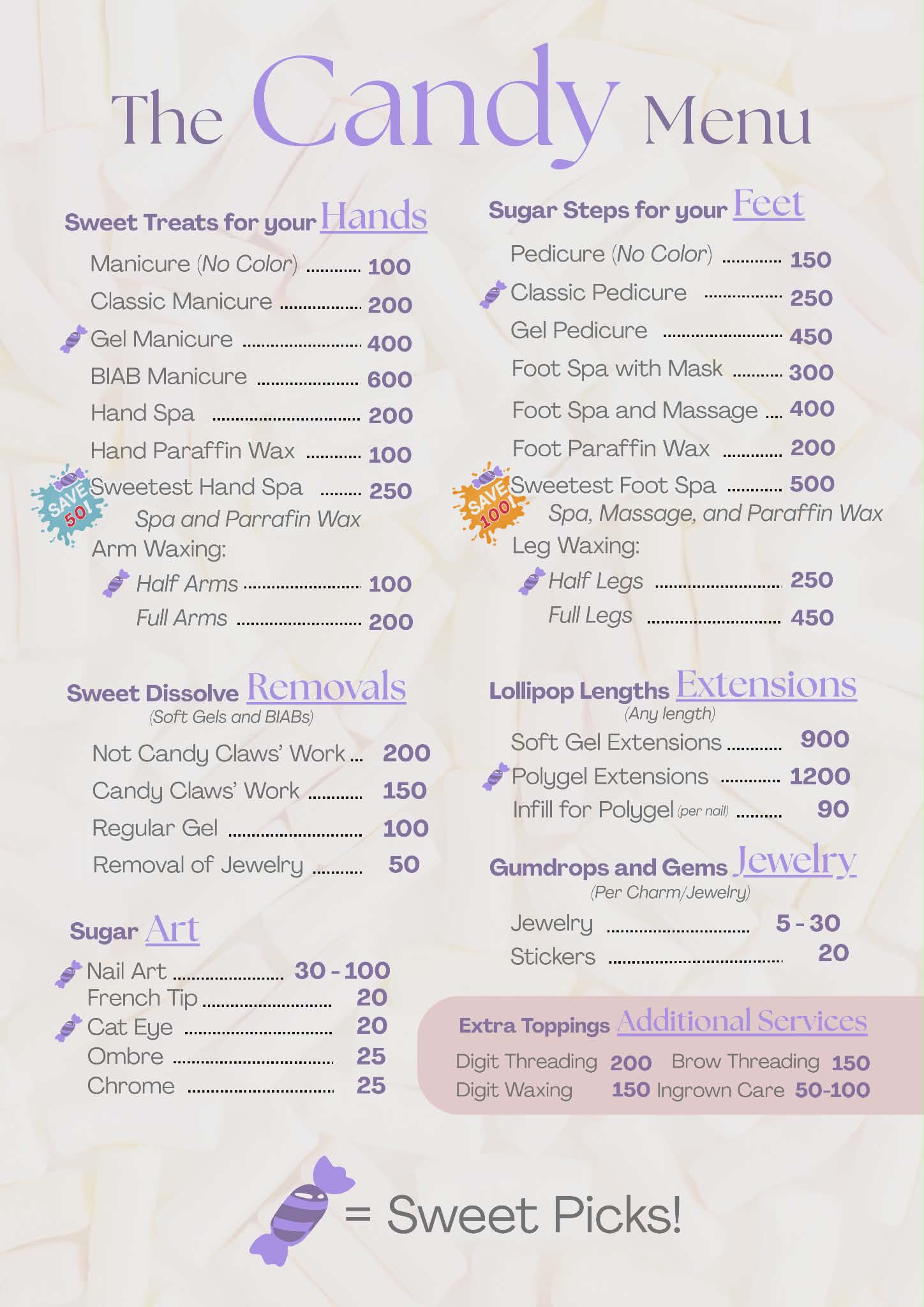 CC price list