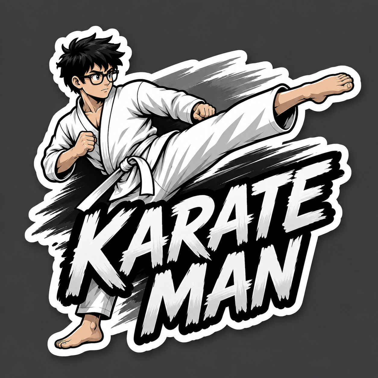 Thoughts - Karate Man