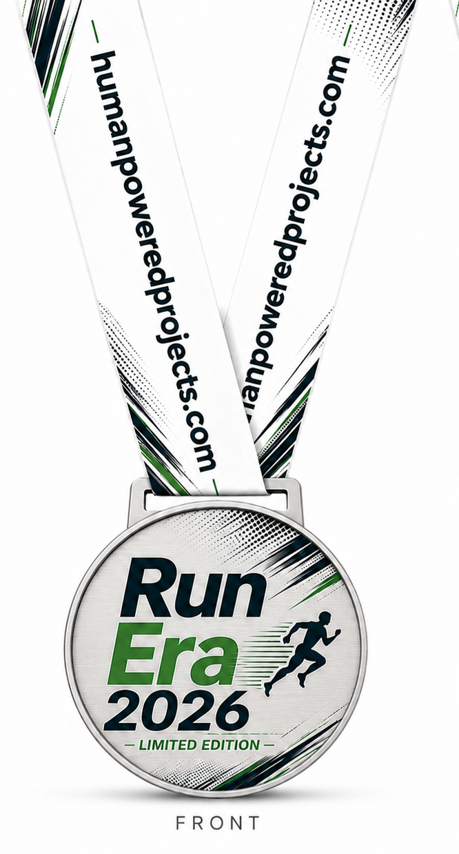 Run Era concept medal
